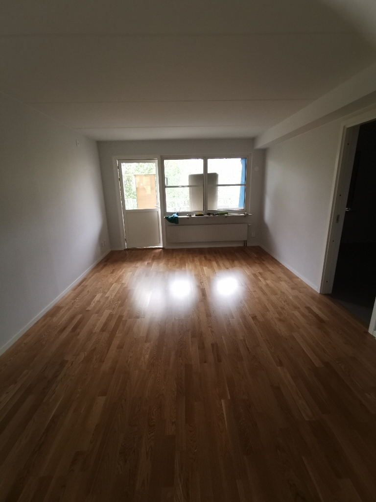 Brandskadad lägenhet – Barkarby